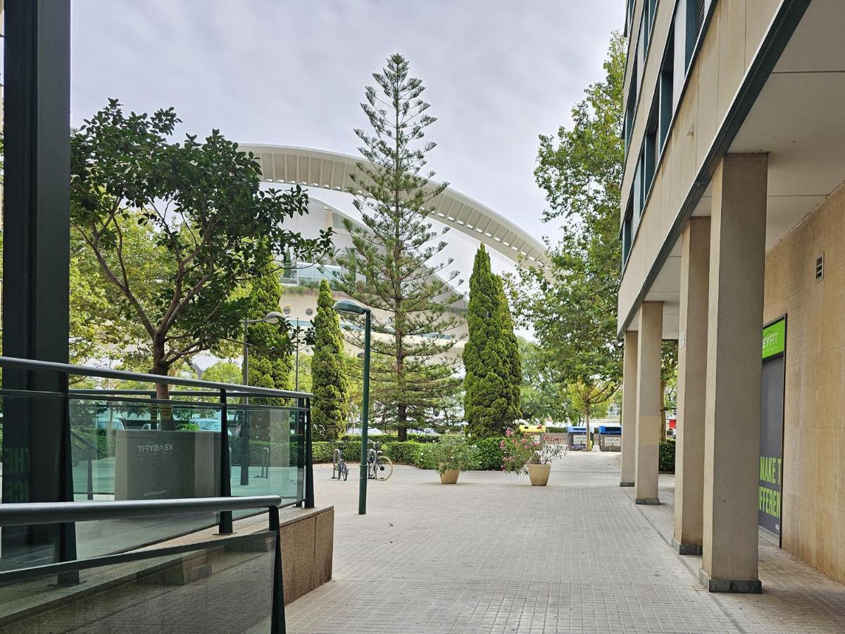 Apartamentos Las Ciencias S Valencia Exteriör bild